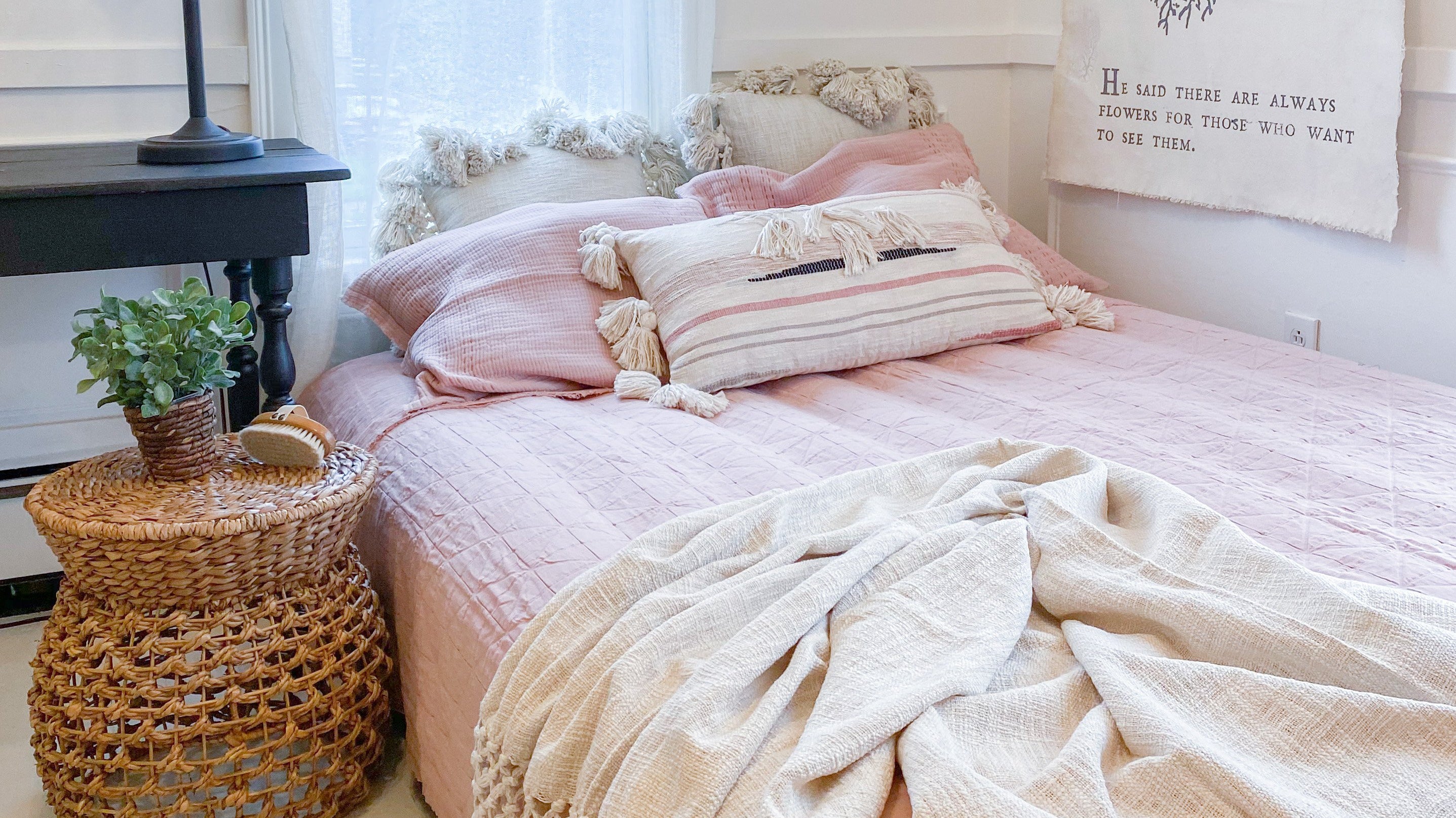 Refresh your modern farmhouse bedding and decor