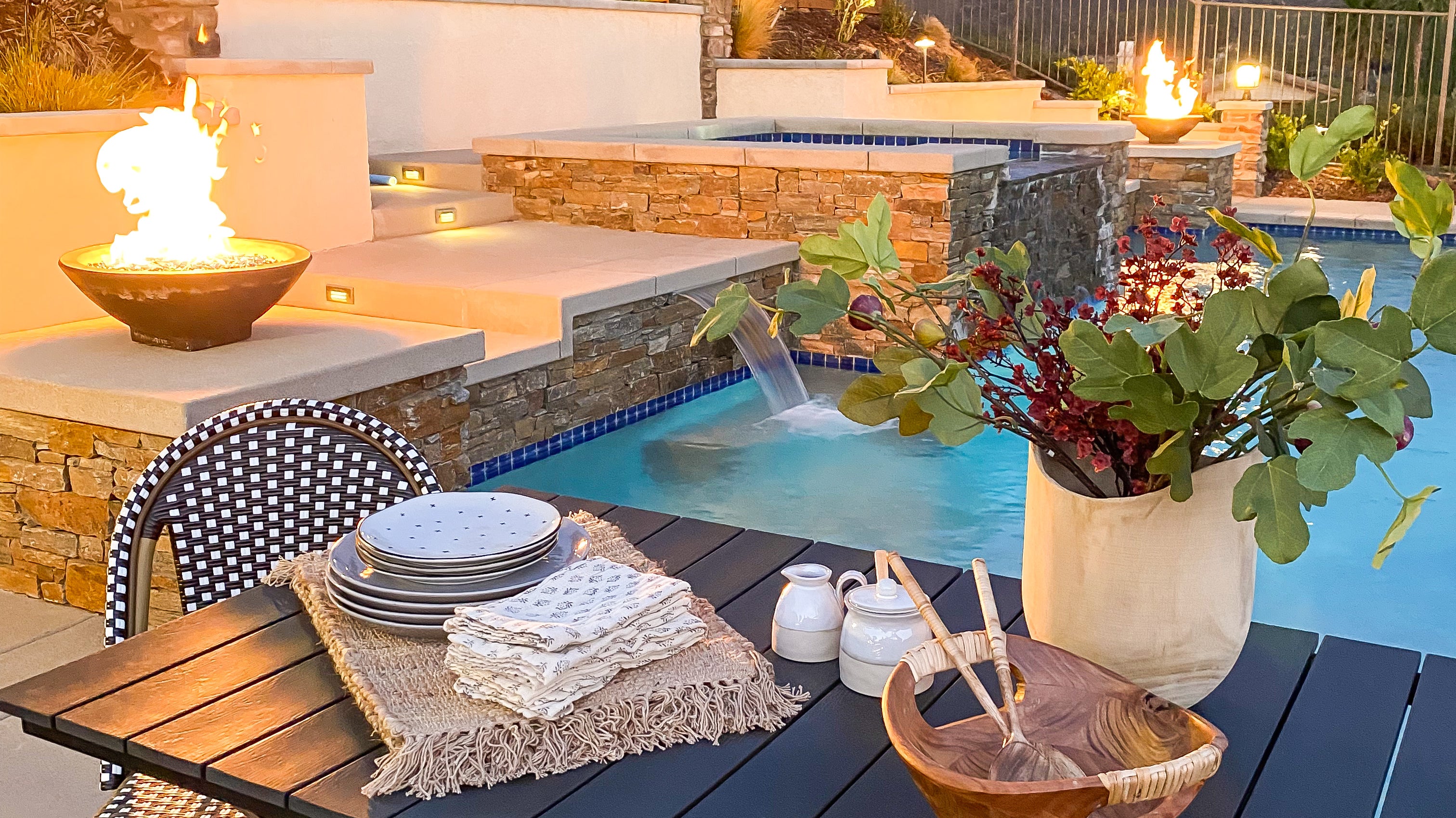 Outdoor Décor with House Becomes Home