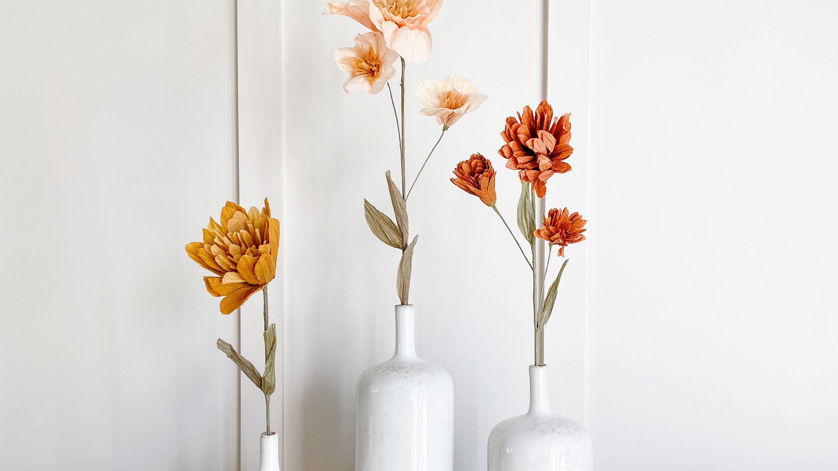 Light up your space with faux spring flowers
