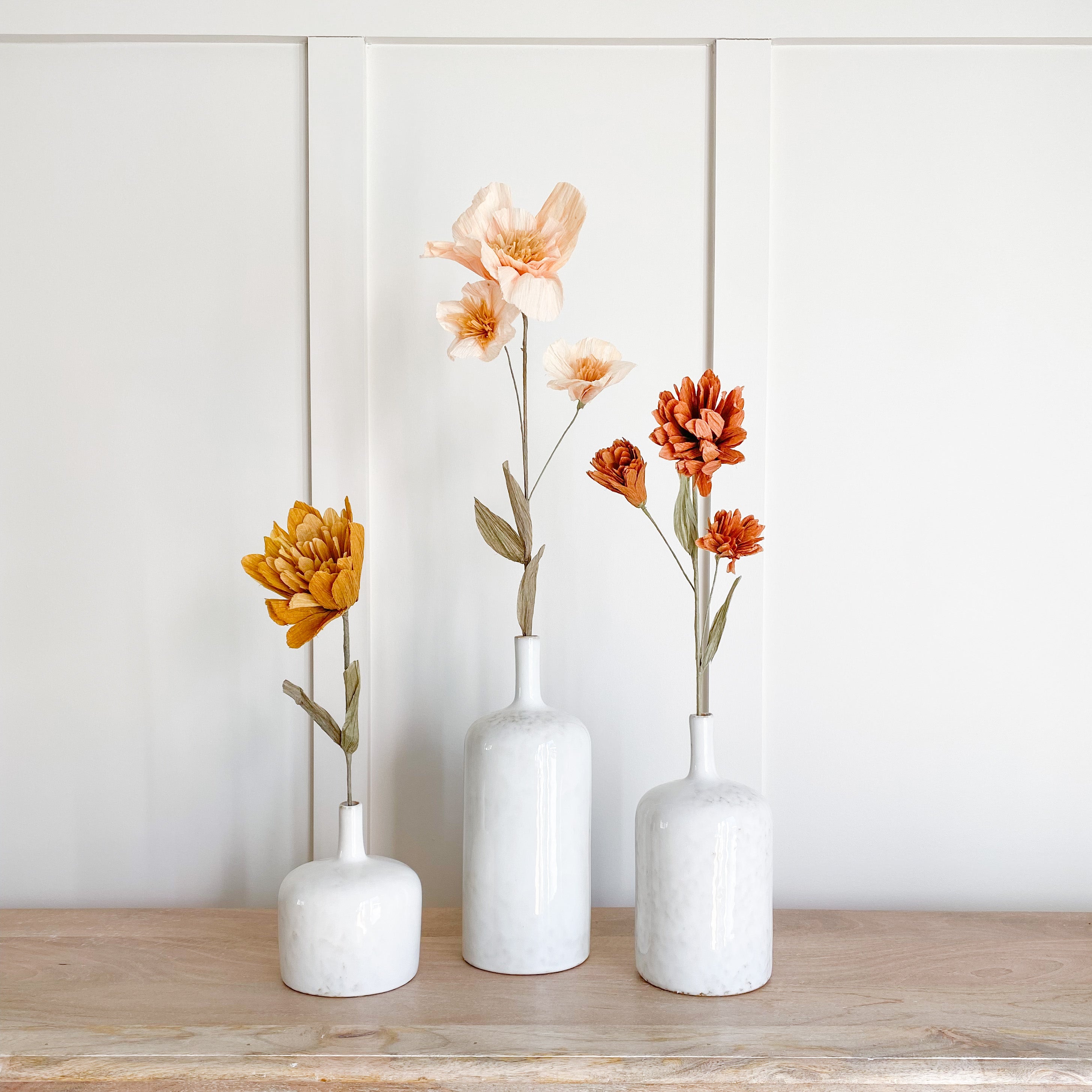 Light up your space with faux spring flowers