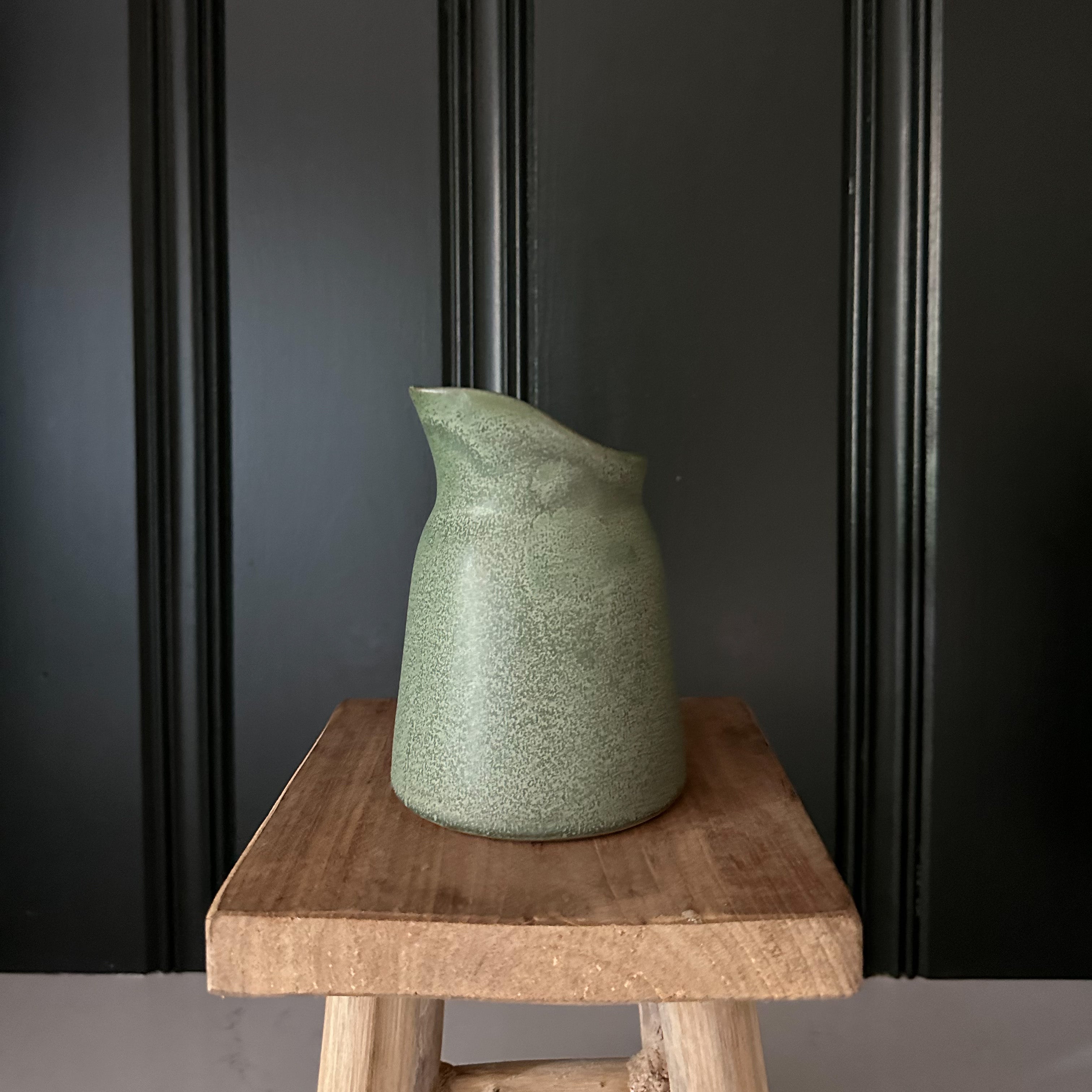 Forest Stoneware Creamer