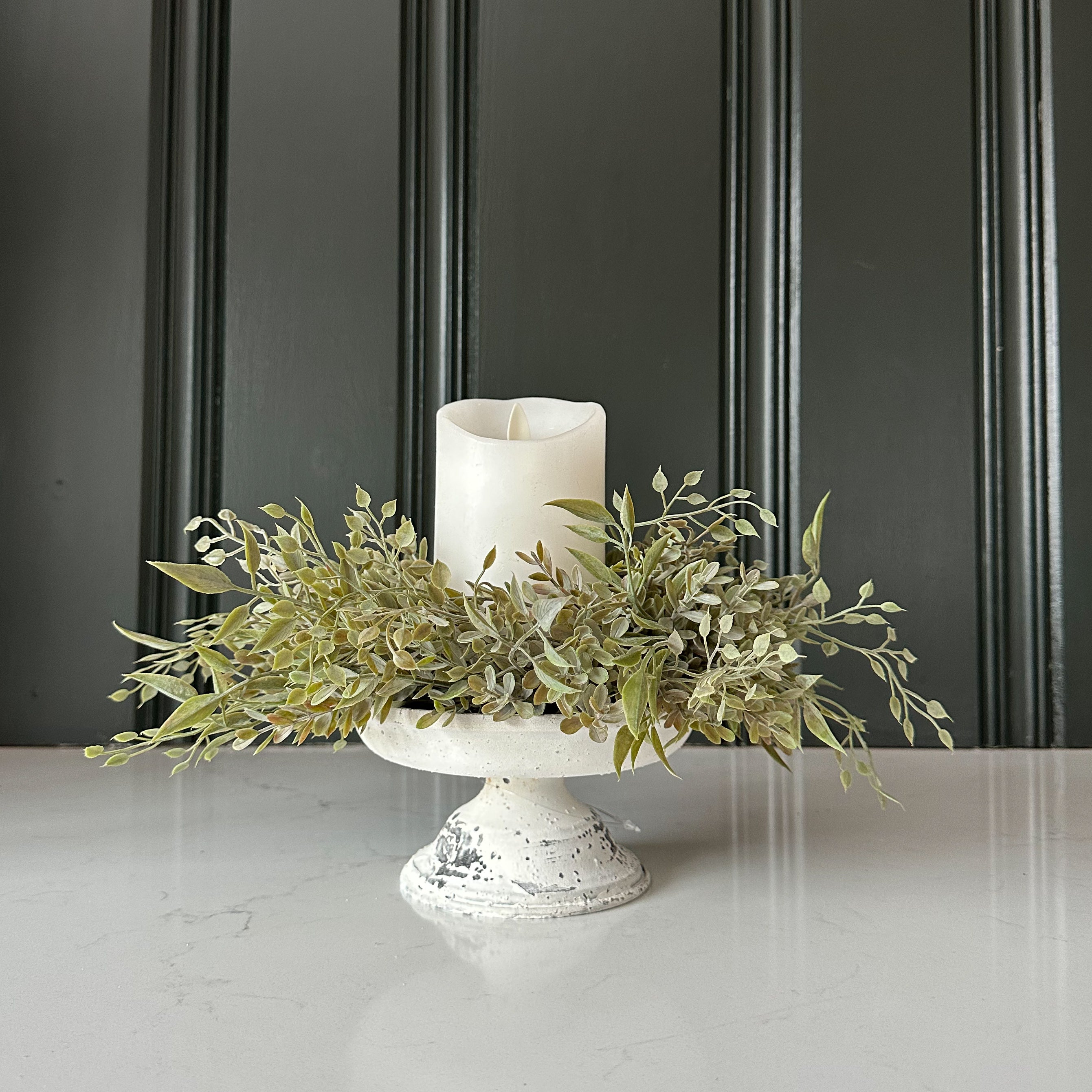 Herb Garden Candle Ring – Purple Rose & Co