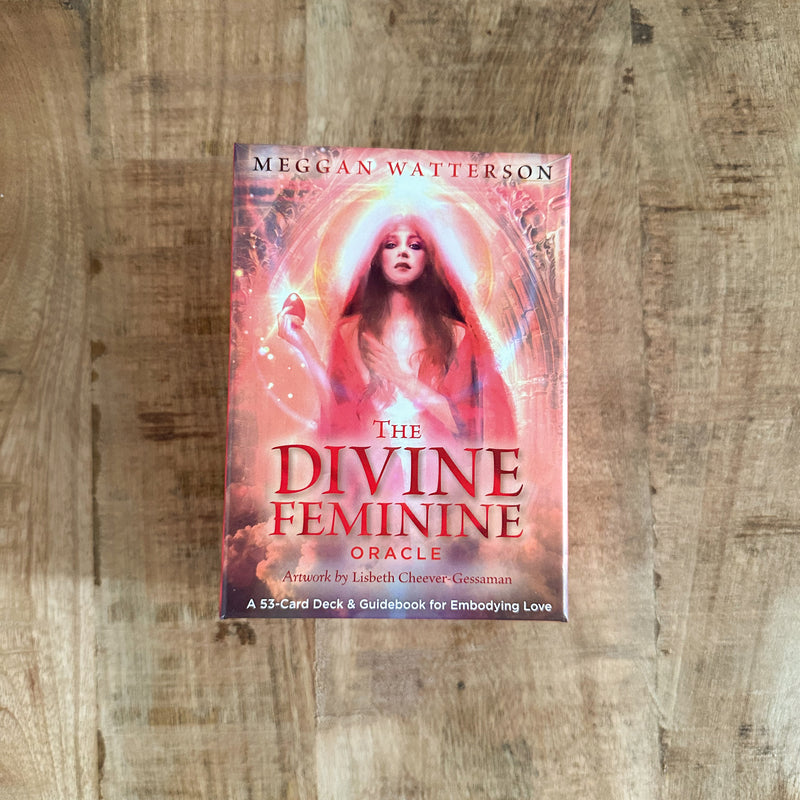 The Divine Feminine Oracle Meggan Watterson Deck And Guidebook