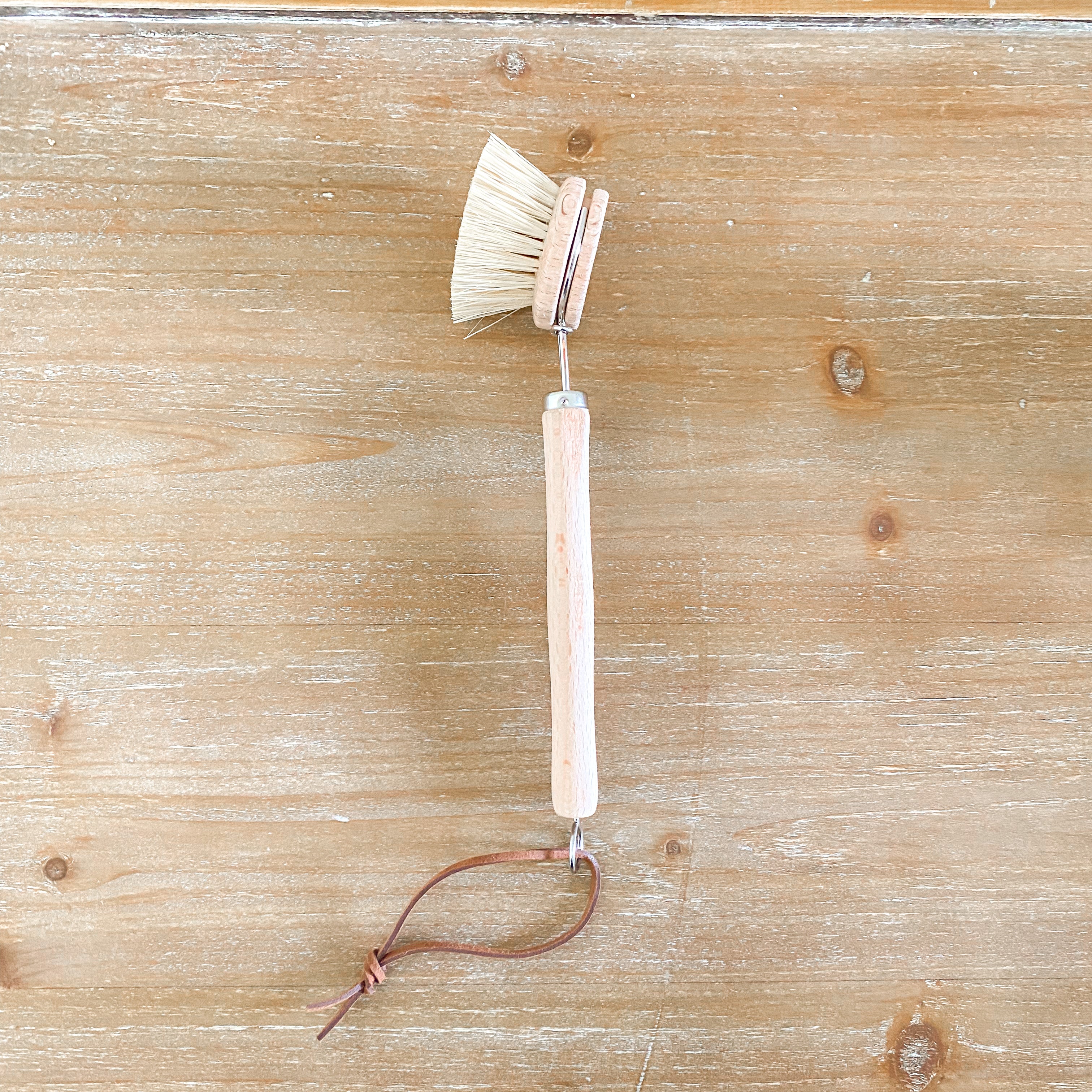 Natural Wood Scrub Brush