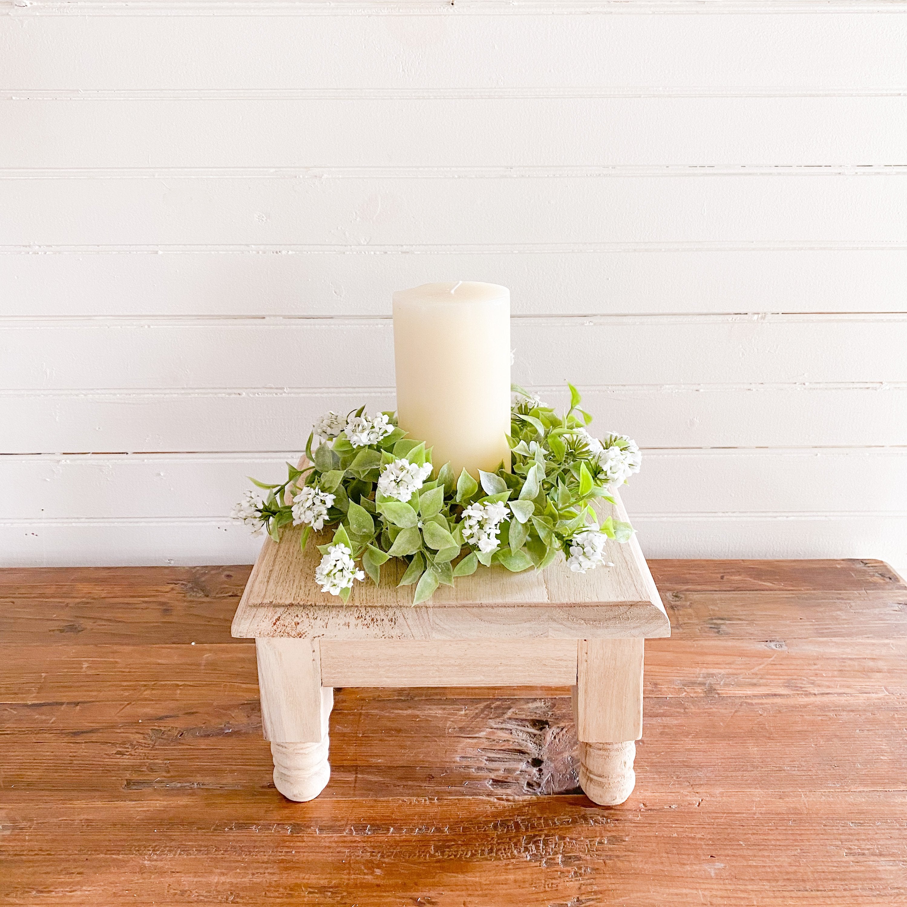 Let Spring bloom inside with faux greenery