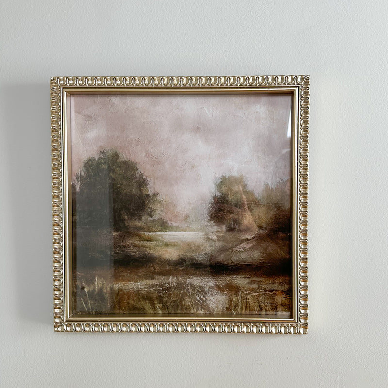 Gold Framed Landscape Art