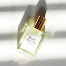 Organic perfume featuring notes of pikake, sea mist, cucumber, musk, and amber blanc.