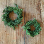 Real Feel Cedar Candle Ring 2 Sizes
