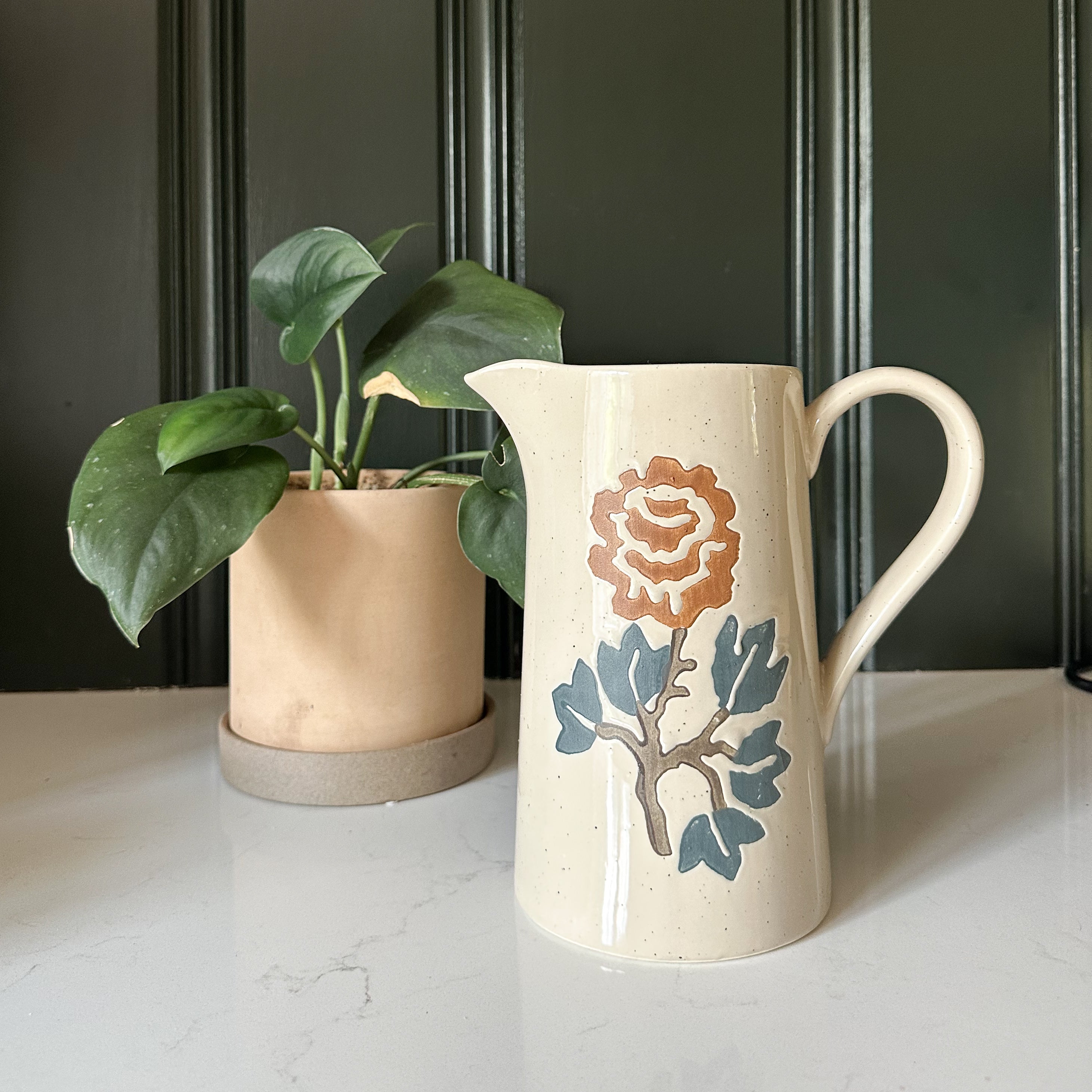 Theadra Ceramic Pitcher