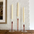 Oxford Glass Candlesticks Three Sizes