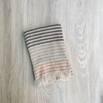 Earthy Stripe Double Gauze Kitchen Towel