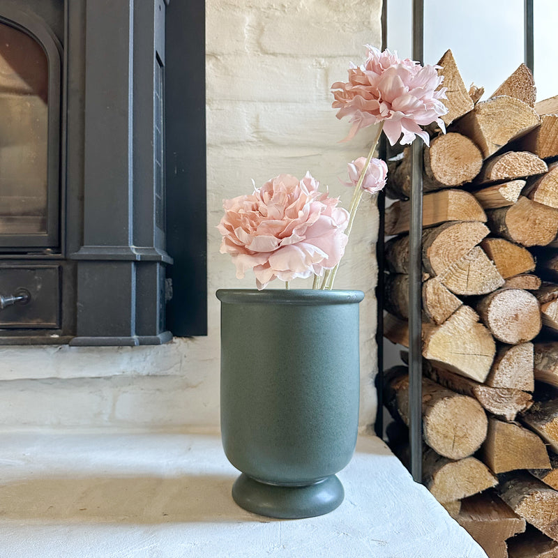 Forest Stoneware Vase