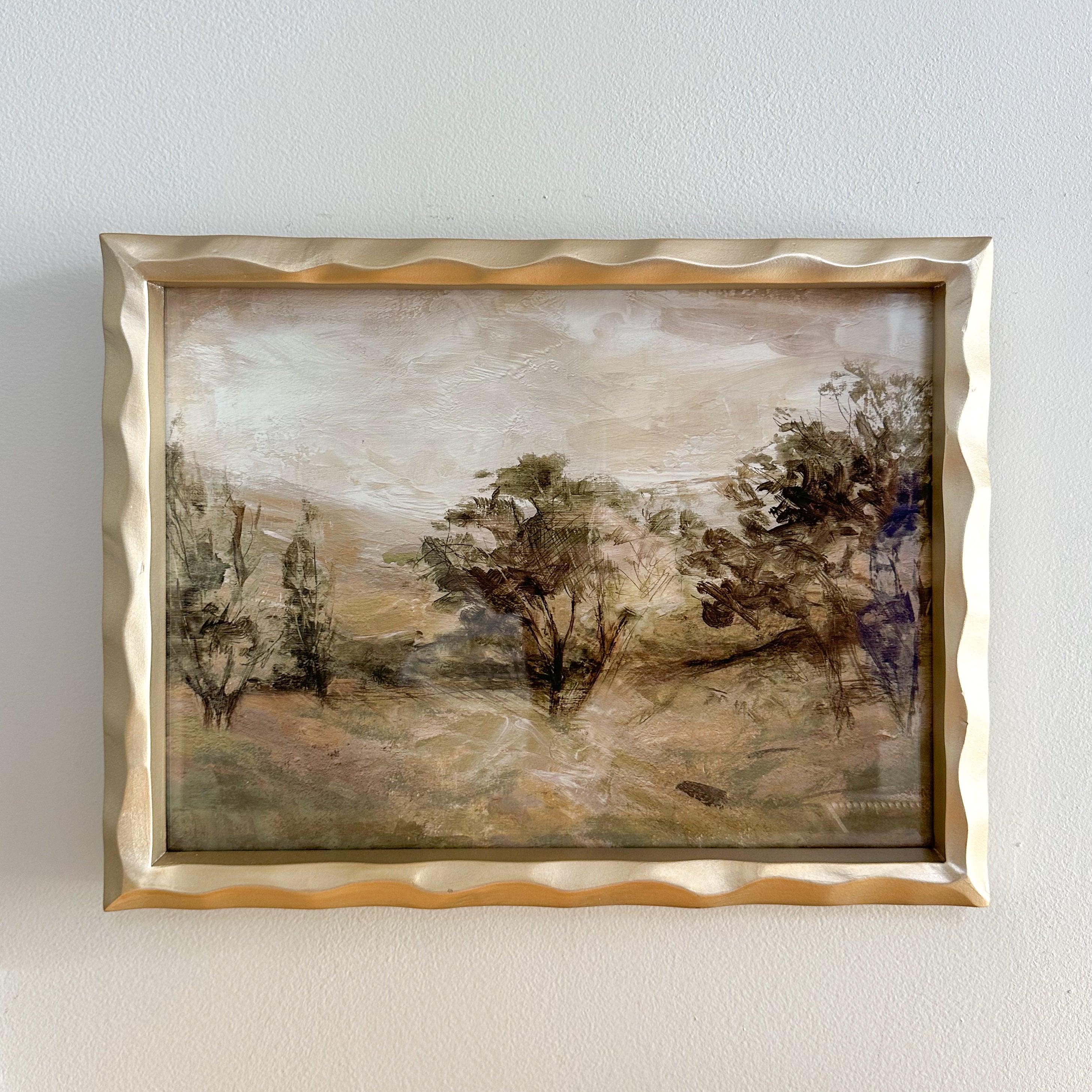 Gold Framed Landscape Art Print