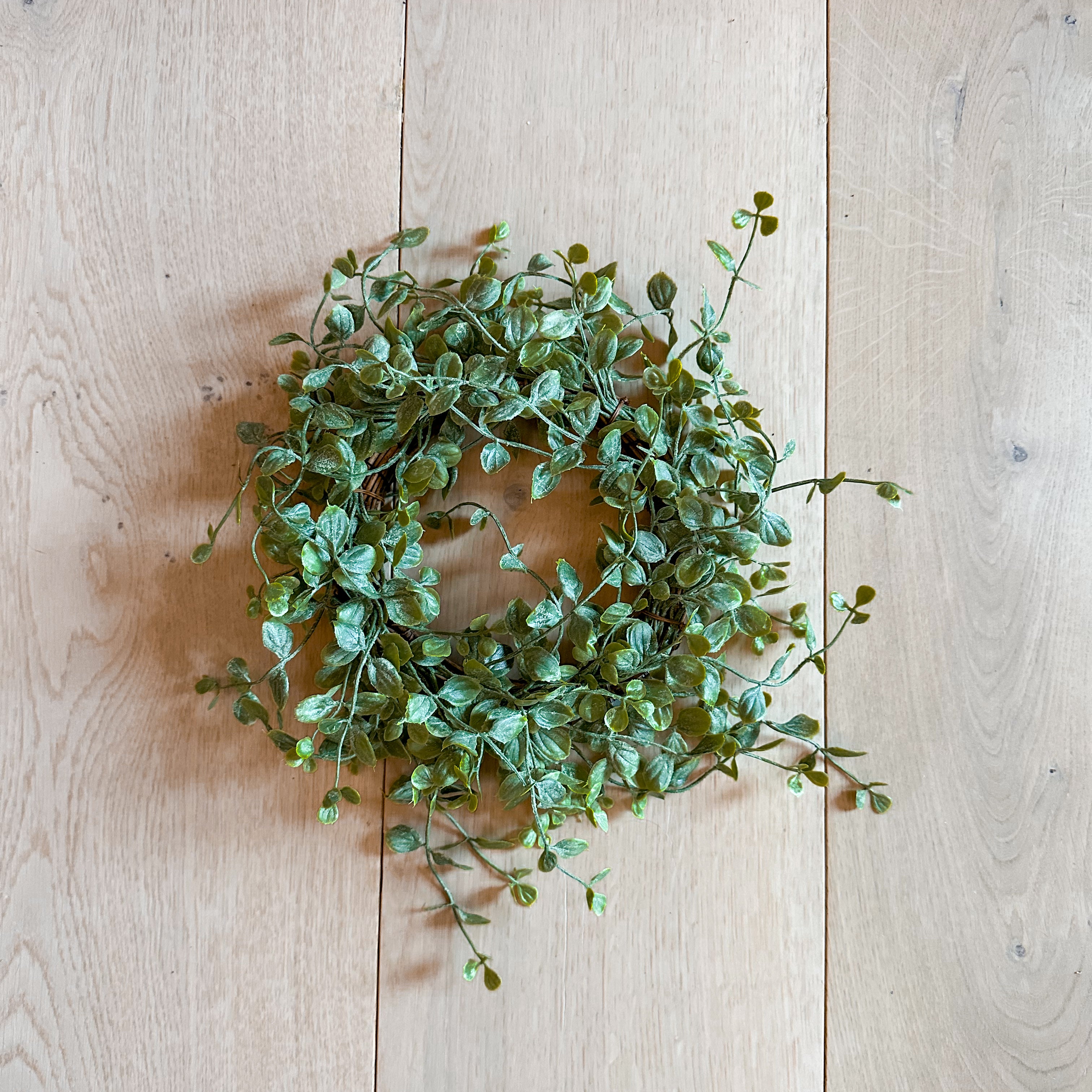 Faux Spring Vine Candle Ring 