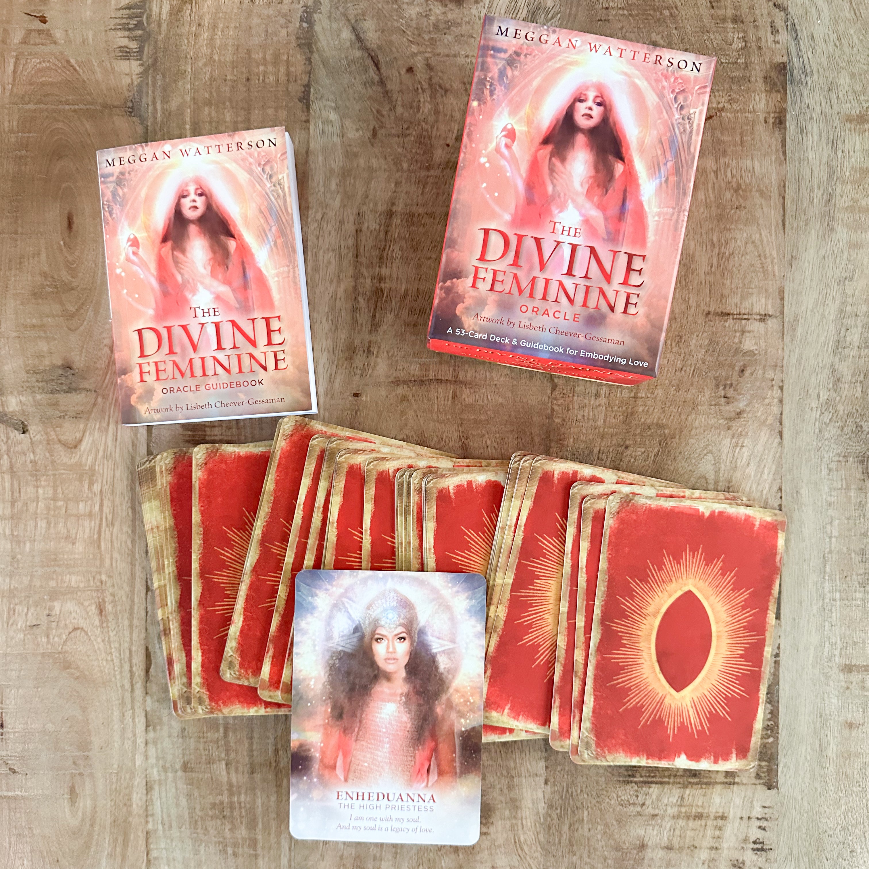 The Divine Feminine Oracle Meggan Watterson Deck And Guidebook