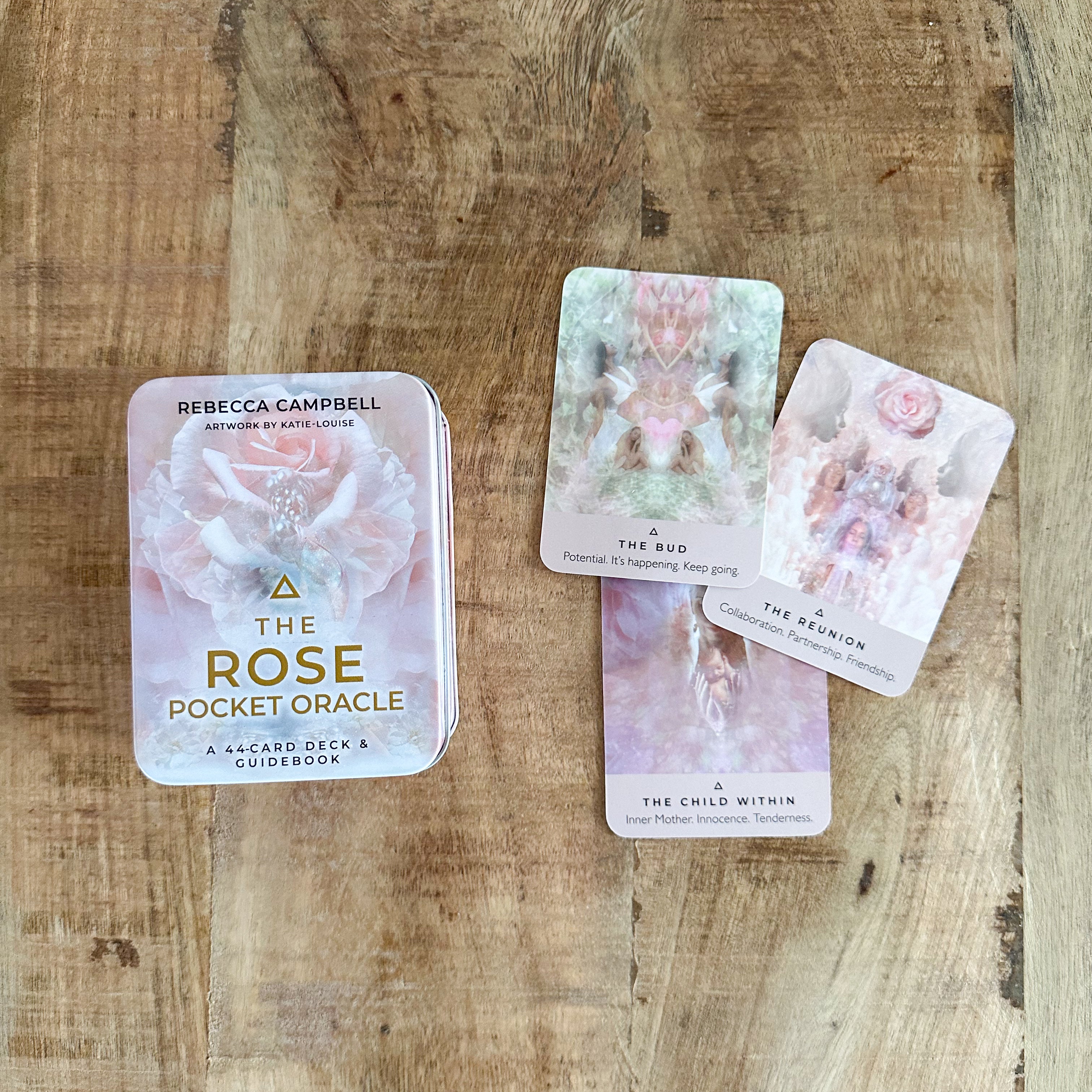 The Rose Pocket Oracle Rebecca Campbell Deck And Guidebook