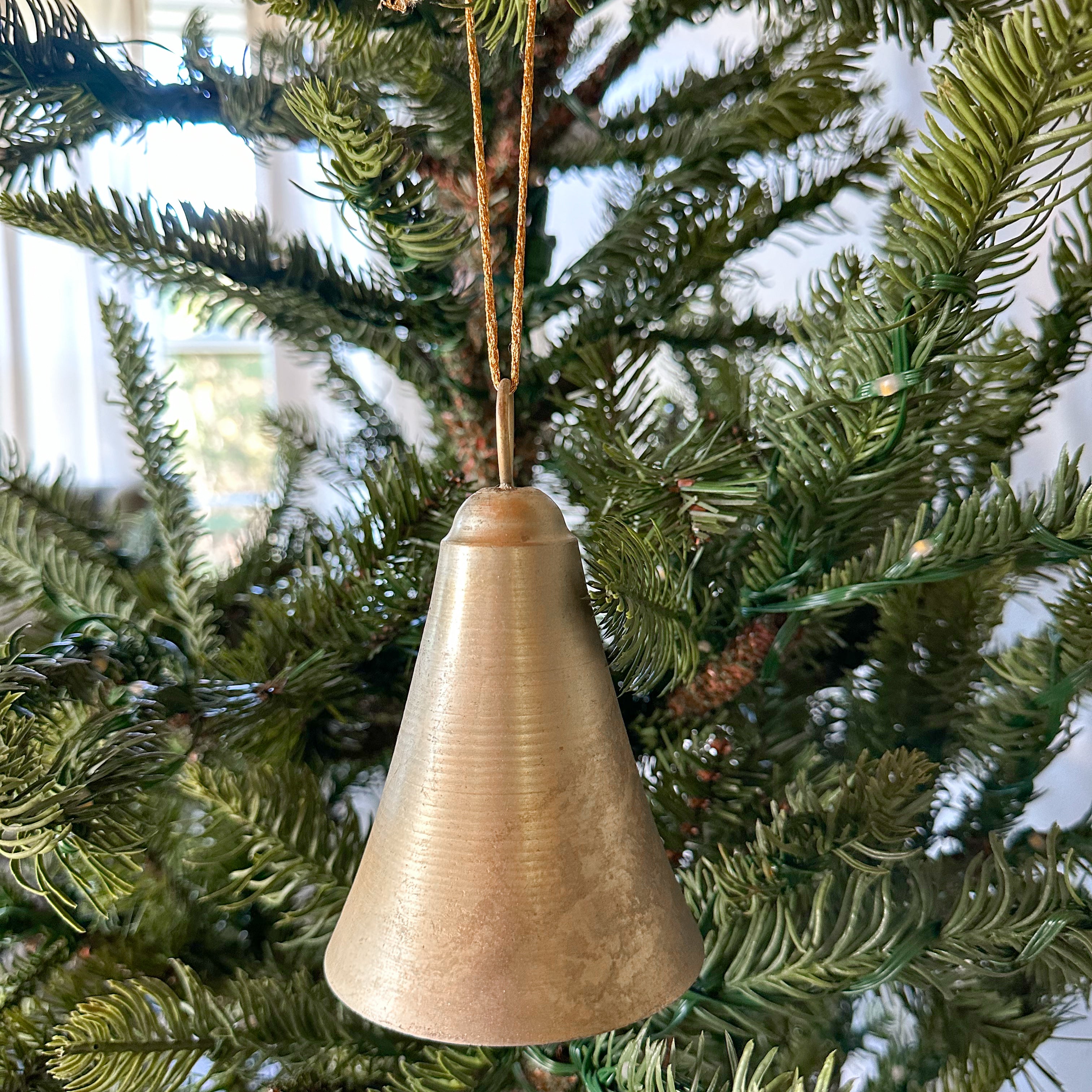 Pewter Bell Ornament - Thumbnail 4