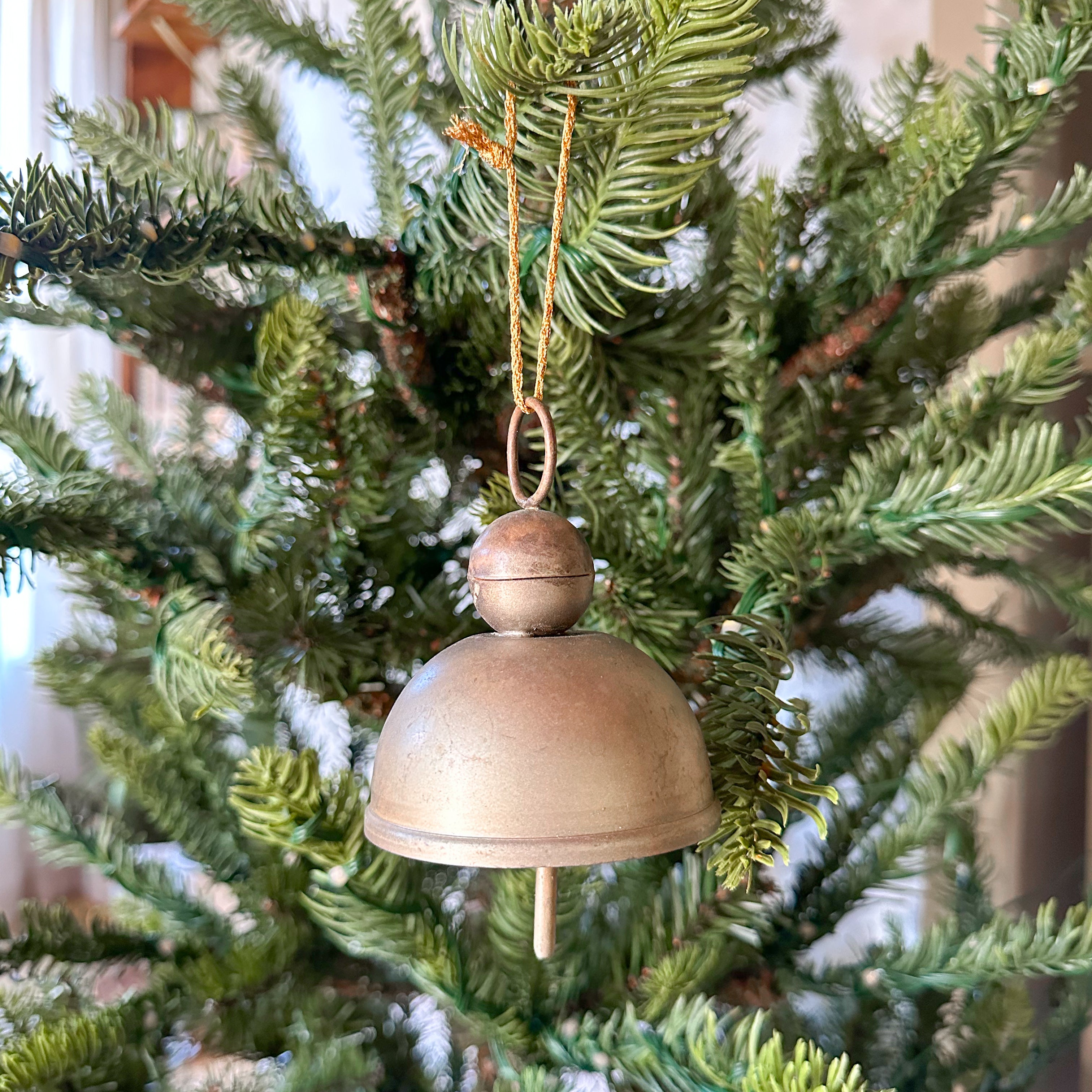 Pewter Bell Ornament - Thumbnail 3