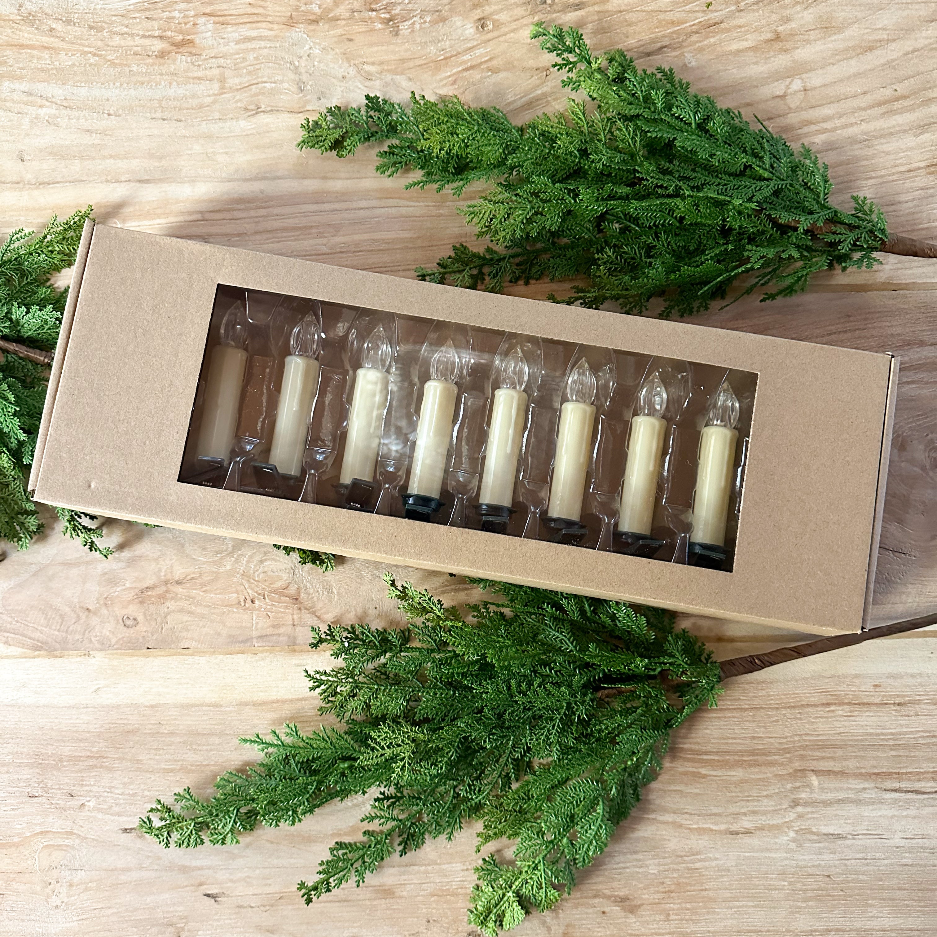 Clip-on Candlestick Ornament Set