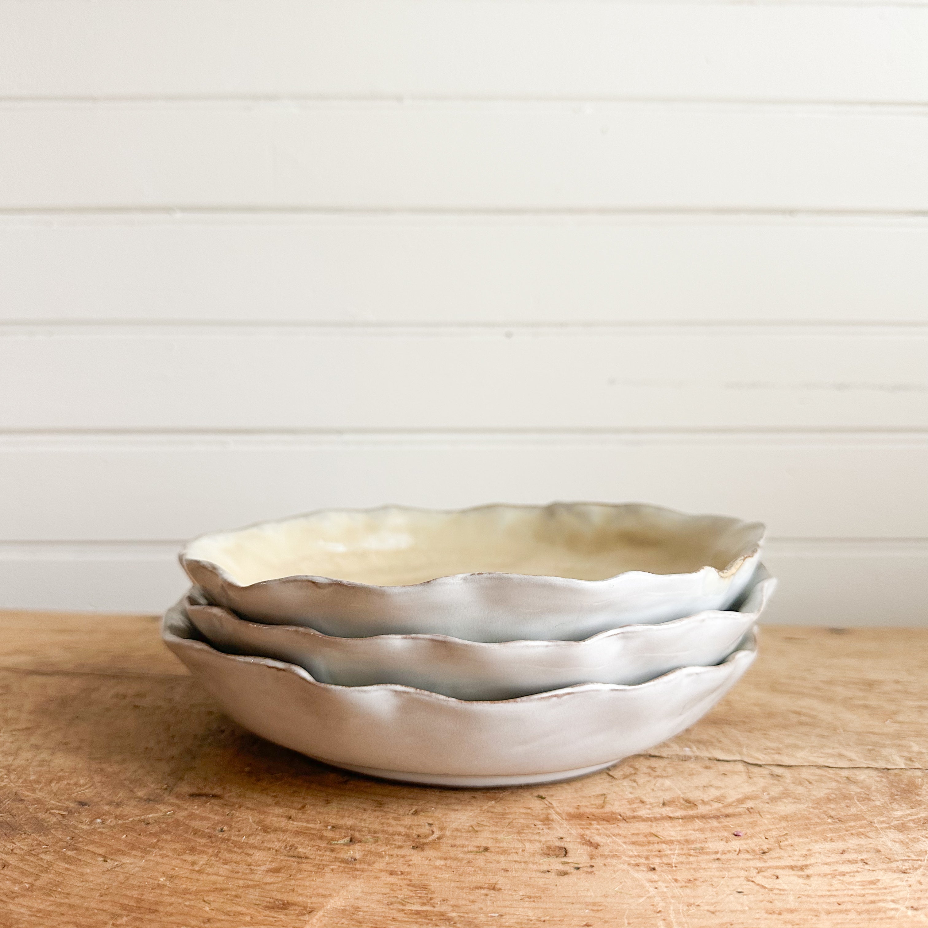 Onyx Stoneware Organic Shaped Plate