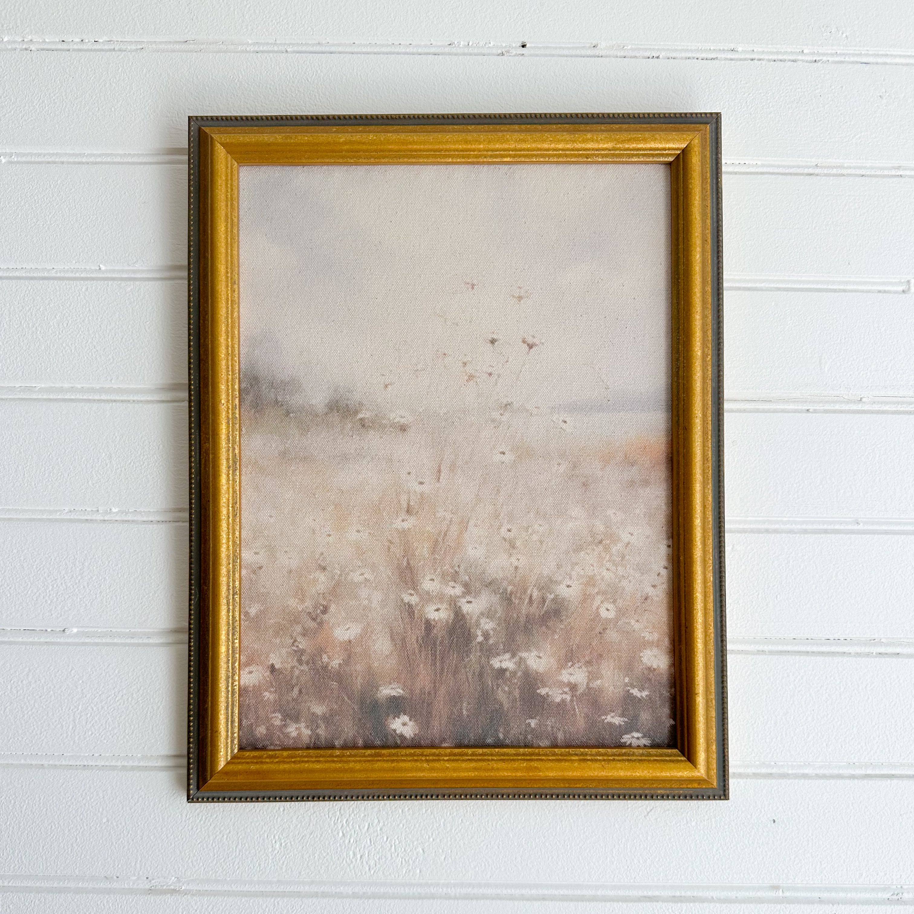 Field of Flowers Gold Frame