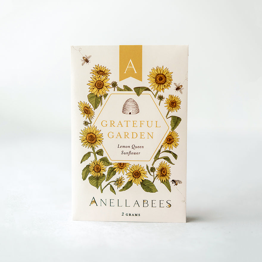 Anellabees Grateful Garden Lemon Queen Sunflower Seeds