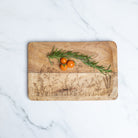 Herbology Etched Wooden Tray