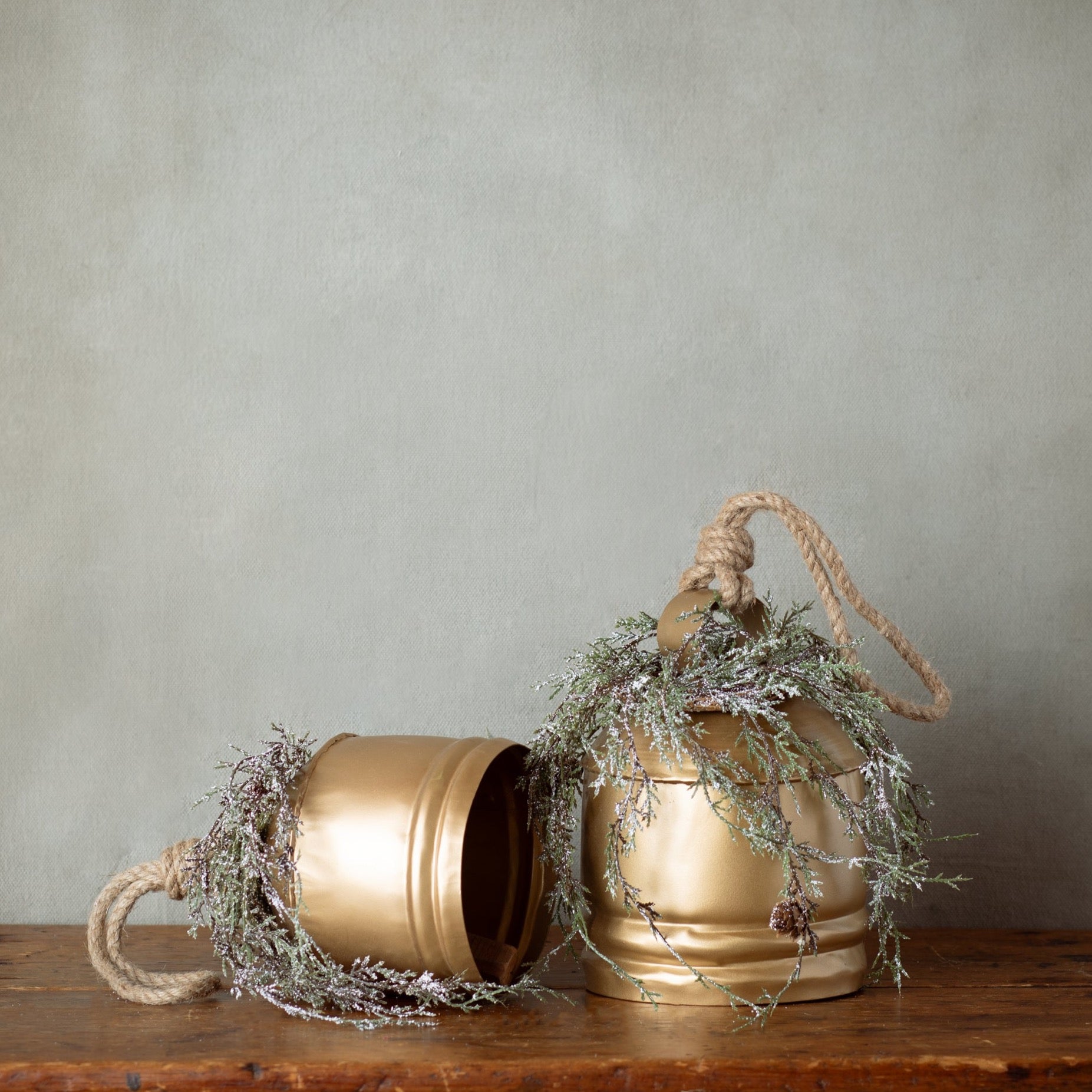 Artisan Gold Hanging Bell – Purple Rose Home