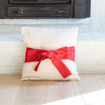 Red Knot Cinched Pillow