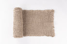 Loose Weave Linen Table Runner Natural