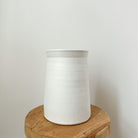 Sylvie Crock White Stoneware