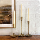 Antique Gold Candlestick 3 Sizes