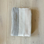 Earthy Stripe Double Gauze Table Cloth