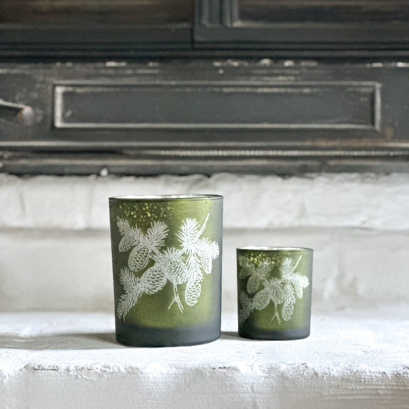 Etched Evergreen Into The Woods Candle