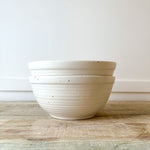 Claudia Speckled Stoneware Bowl