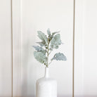 Dusty Miller Faux Floral Stem