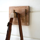 Reclaimed Wooden Coat Hook Rectangle