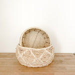 Dominica Woven Round Baskets Two Sizes